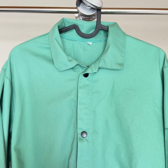 Steiner 12 oz FR Cotton Workwear Jacket - 30" Green - Picture 2 of 11